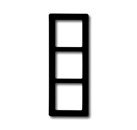 Busch-Jaeger 2103-35 cover frame, 3-way frame anthracite