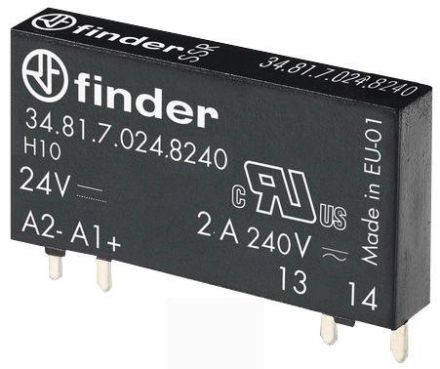Finder 34.81.7.005.8240 SSR plug-in/print relay