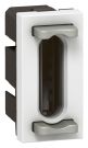 Legrand 077080 Strain relief Mosaic 1-module ultra white, (white)