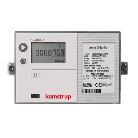 LINGG&JANKE 84419SEC KNX heat meter Kamstrup | Multical 603 Solar, DN25, thread, 6 m³/h | 260 mm
