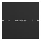 GIRA 5031905 rocker set writable for push button sensor 4 | 1-way | matt black