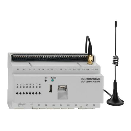 RUTENBECK 700802611 Control IP Plus | Basic module 8-way