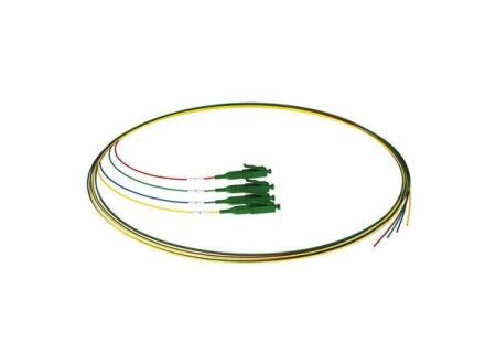 HomeWay E9/125 LC/APC 4 colors 2.0 m wire pigtail