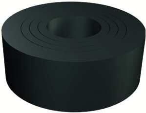 OBO Bettermann 107/B PG16 black cut-out ring, 2029162
