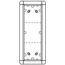 Ritto 1883350 surface-mounted frame 3 module slots, grey-brown