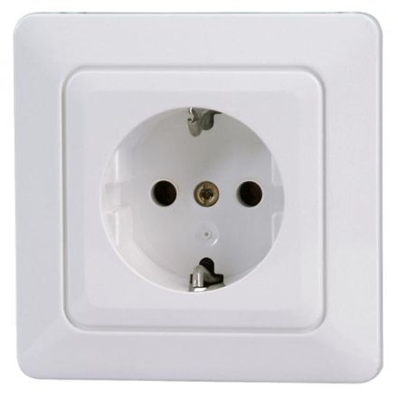 Kopp 917313001 Complete unit HK02 arctic white SCHUKO socket