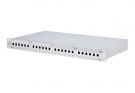 METZ CONNECT 1502000100-E OpDAT PF unequipped for 24xST-S grey patch panel