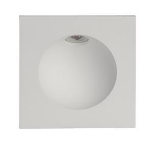 Brumberg 10058173 LED wall recessed light. 700mA,2W,3000K, white