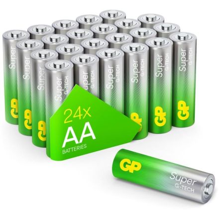 GP SUP15A887C24 SuperAlkaline Mignon, 1.5V LR06, 24-pack AA