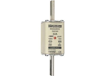 Mersen 1B243.000000 NH2GG50V32 32A size 2 AC500V KK gG NH fuse link