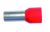 PROTEC.class 05101562 Wire end ferrules PAEH 150/8 red insulated VE100 1.5qmm/8mm (100pcs)