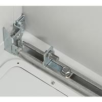Legrand 036743 slide rail set for mounting plate Atlanic cabinets D:250mm, (stainless steel)