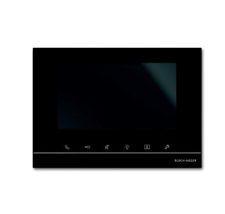 Busch-Jaeger 83221AP-625 Busch-free@homePanel 7', indoor station video with 17.8 cm (7') touch display black