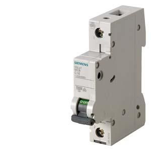 Siemens 5SL4106-8 circuit breaker 230/400V 1-pole D6A