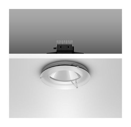 RZB 981758.020 Pascala D265 H35 outside satined replacement glass