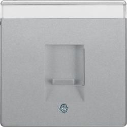 Berker 11706084 Z-ST M STAUBSS 1F U BSF Q1 ALU LACK