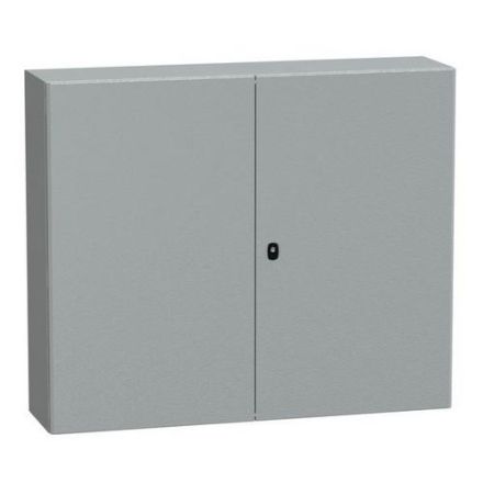Schneider Electric NSYS3D101230D Spacial db without plate H1000xW1200xD300 solid door S3D