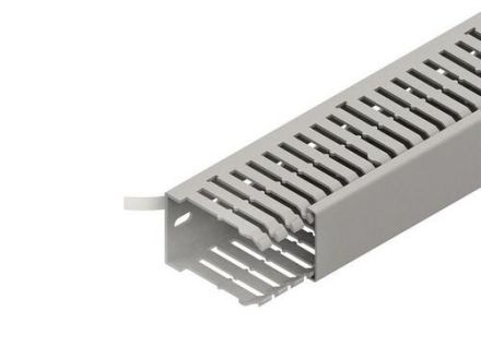 Kleinhuis VKD7537 75x37 grey wiring duct