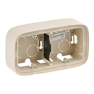Legrand 755562 V.all surface-mounted housing 2-way MW