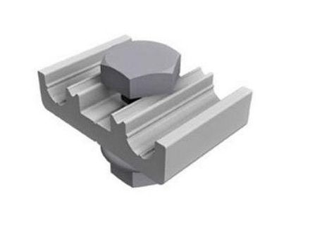 Schletter Solar 135003-000 lightning protection clamp aluminum pre-assembled for round wire DM 8mm