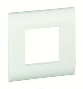 OBO Bettermann S990-AF1 RW 1-way pure white cover frame, 6107002