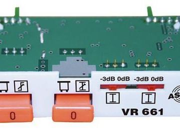 ASTRO Strobel 00216661 VR 661 27 / 24 / 21dB 117 / 116 dB V Return path amplifier