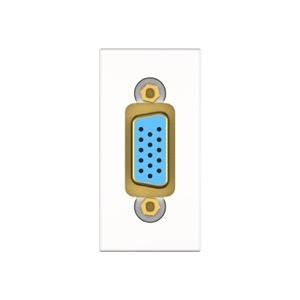 Kindermann 7464000501 Konnect flex 45 click VGA connection panel