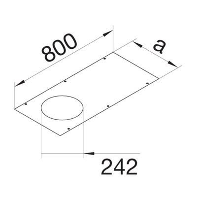 TEHALIT BKAD400800R2 Cover BKFD/WD 400x800