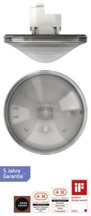 Theben 2070631 Presence detector thePrema S360 Slave E UP GR grey