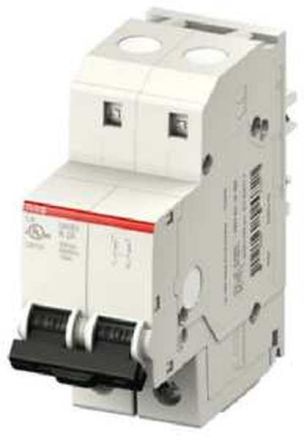 ABB Stotz-Kontakt S402M-K8, miniature circuit breaker K,8A,10kA,2P,pluggable, 2CCS572001R0407