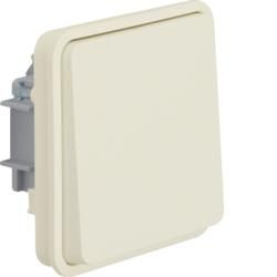 Berker 6130773512 cross switch insert with rocker AP/UP polar white matt Berker W.1