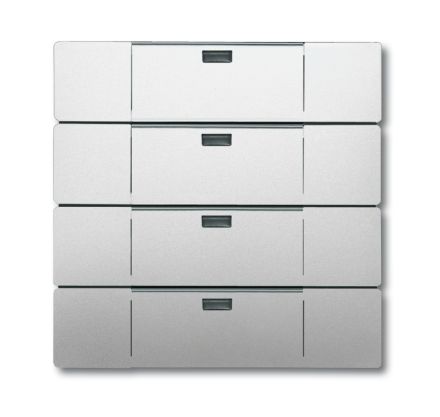 BUSCH-JAEGER 6733-866 wireless touch sensor WaveLINE Future | 4-way | stainless steel
