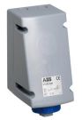 ABB Stotz-Kontakt 216RL9W, surface-mounted wall socket, 16 A 9h, IP67, 2P+E, 380-415 V, 50+60Hz, red, 2CMA168459R1000