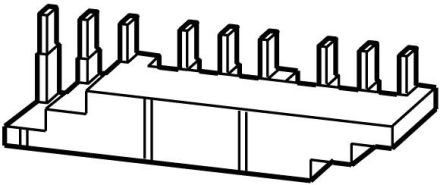 Eaton B3.0/3-PKZ4 three-phase busbar block, for 3 PKZ4, 220221