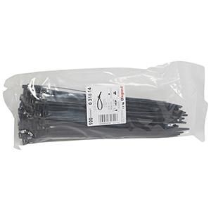 Legrand 031814 cable ties 7.6 x 290mm UV-BES, (black)