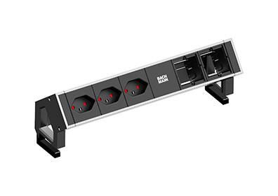 Bachmann 902.409 power strip 3f edst 0.2m 90° IP20