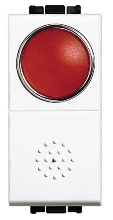 Bticino N4038R button with red light