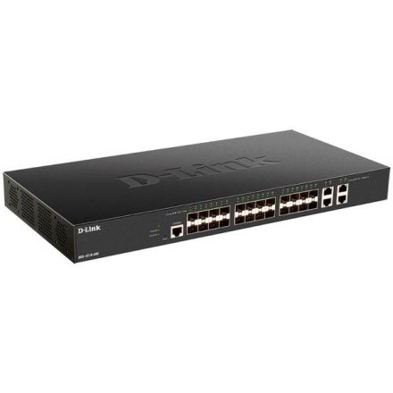 D-Link DXS-1210-28S 24 x 10G SFP+ ports + 4 x 10G Base-T po Smart Managed Switch