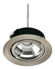 EVN 425013 round chrome sat. G4 max.20W 12V recessed ceiling spotlight