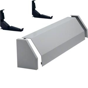 Hager FZ353 marshalling duct set light grey 3-field