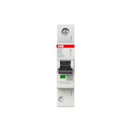 ABB Stotz-Kontakt 2CDS251003R0405 SX201-B40 Flexline B-Char.6kA 40A 1P circuit breaker