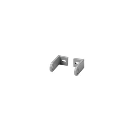 Meyer Licht 127 0392 950 silver with mounting material mounting bracket set