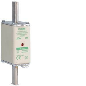 Hager LNH0020M6A NH fuse link NH0 aM 690V 20A K-detector