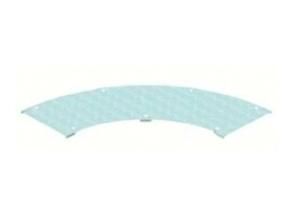 OBO Bettermann WDBRL 90 20 FS wide span system cover bend, 6231462