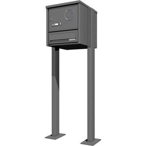 Ritto RGE1364120 Letterbox Freestanding horizontal Audio, chrome ring, stainless steel