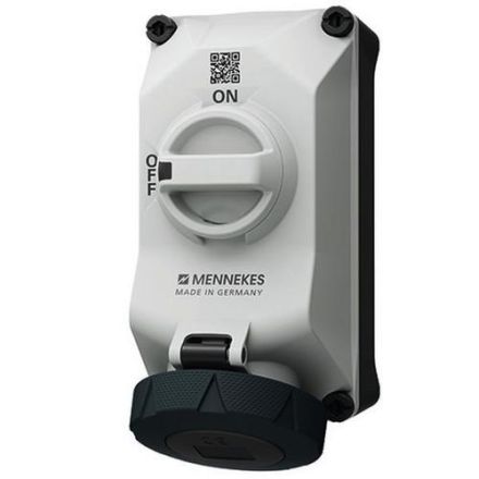 MENNEKES 5704407G DUO R 32A4P7h 500V IP67 wall socket