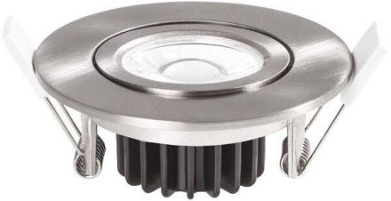 Ledxon 7008114 EDOS swivel. 6W 620lm 4000K 40° nickel LED recessed ceiling spotlight