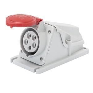 Gewiss GW62480 IEC 90° 400V 16A 9h 3P IP44 wall socket
