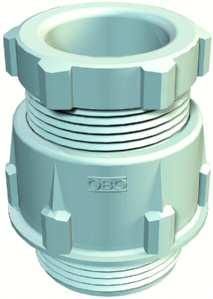 OBO Bettermann 106 PG13.5 light grey cable gland, 2036134