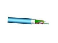 Draka Comteq U-DQ(ZN)BH 4x12G50 OM4 heather violet 5kN fiber optic universal cable / rodent protection